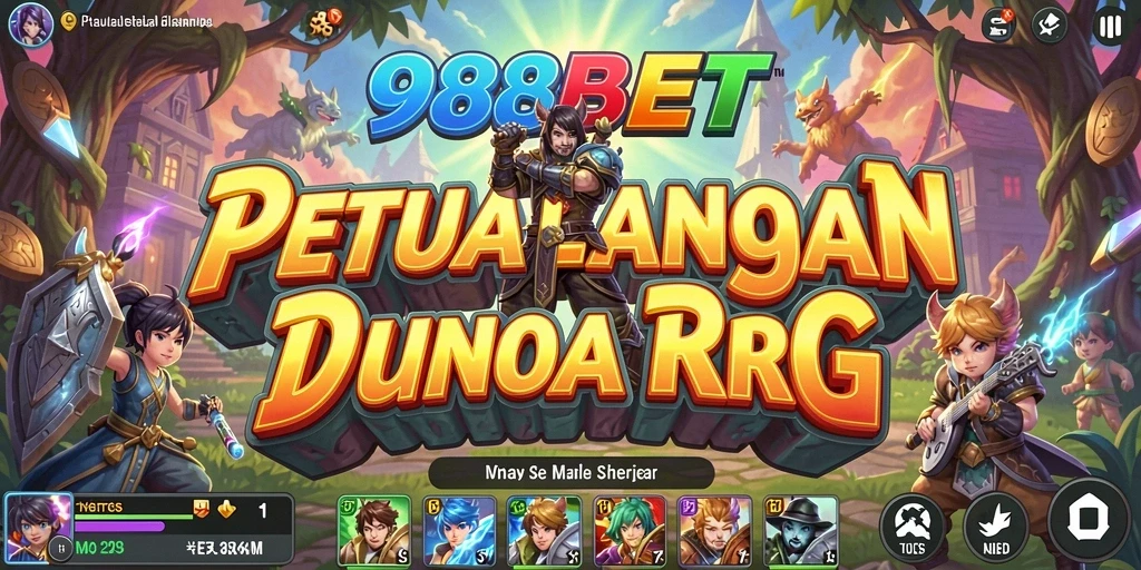 Tampilan gameplay 988BET yang seru dan menantang dalam RPG.