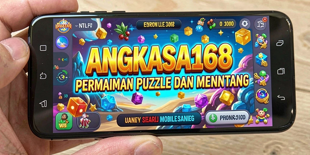 Tampilan gameplay seru ANGKASA168 dengan berbagai teka-teki menantang.
