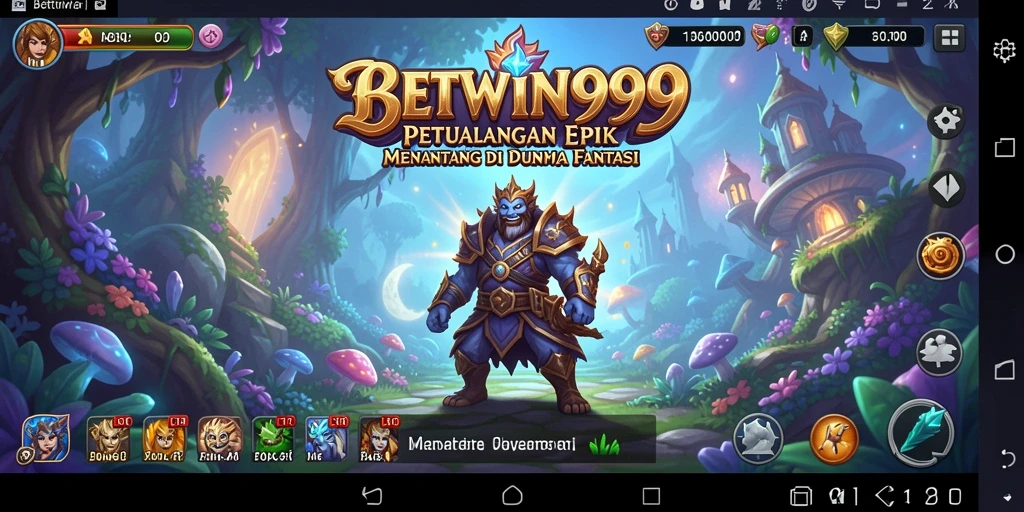 Tampilan gameplay BETWIN999 yang seru di dunia petualangan.