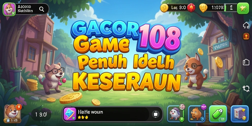 Tampilan gameplay menarik dari GACOR108 yang menampilkan mekanisme idle.