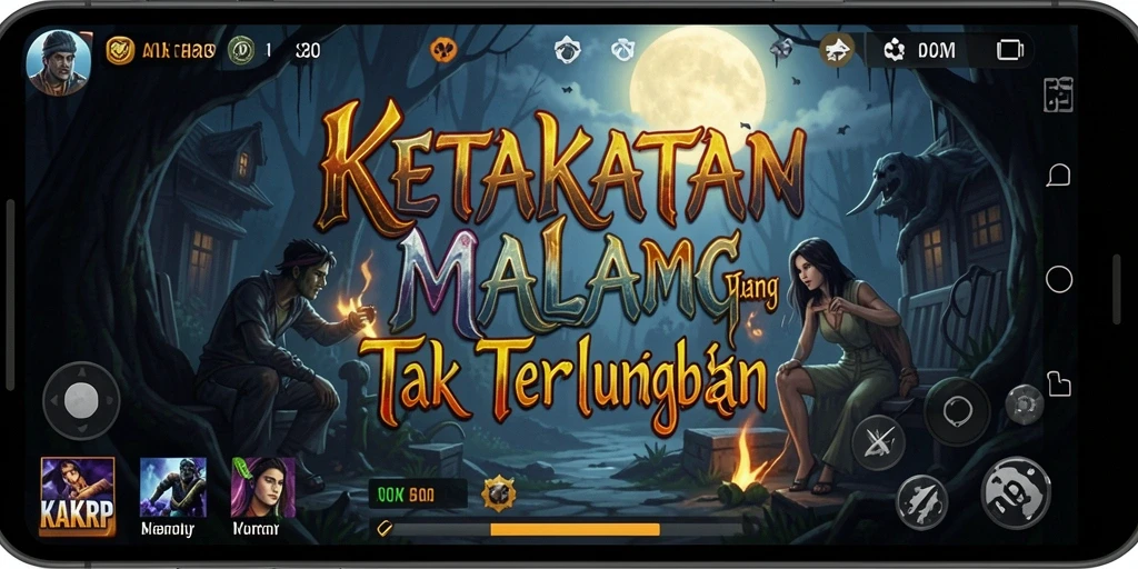 Gameplay KAKRP yang mencekam dan menakutkan.