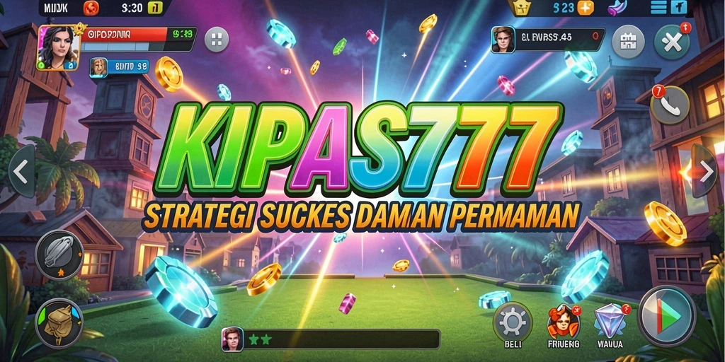 Tampilan gameplay penuh aksi dari KIPAS777 mendebarkan.