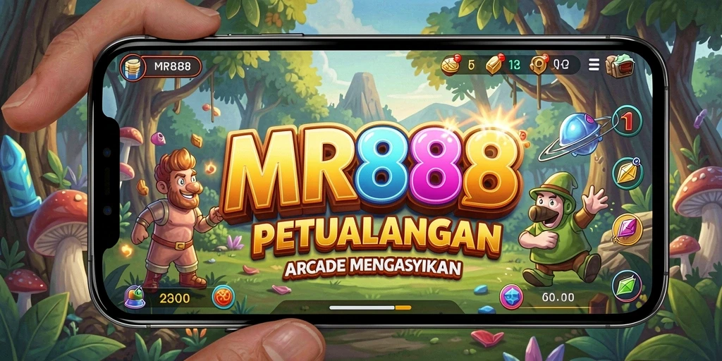 Tampilan gameplay MR888 dengan aksi seru dan visual menawan.