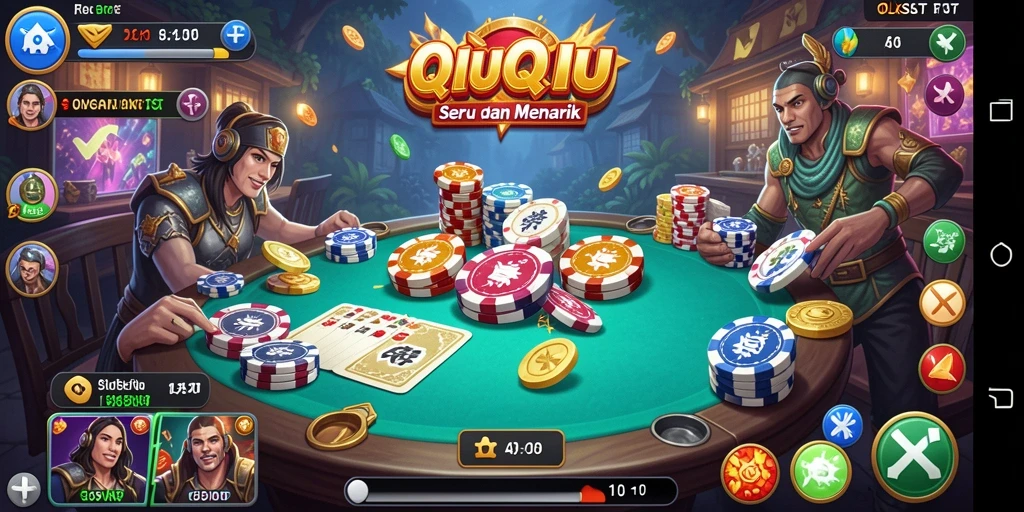 Screenshot gameplay QiuQiu OLXSLOT yang seru dan menegangkan.