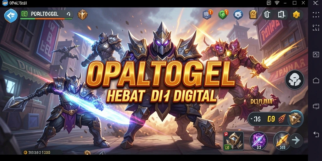 Tampilan gameplay menarik dari OPALTOGEL saat pertarungan berlangsung.