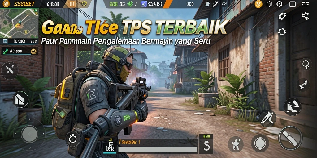 Tampilan gameplay SS88BET menampilkan aksi seru dalam pertarungan TPS.