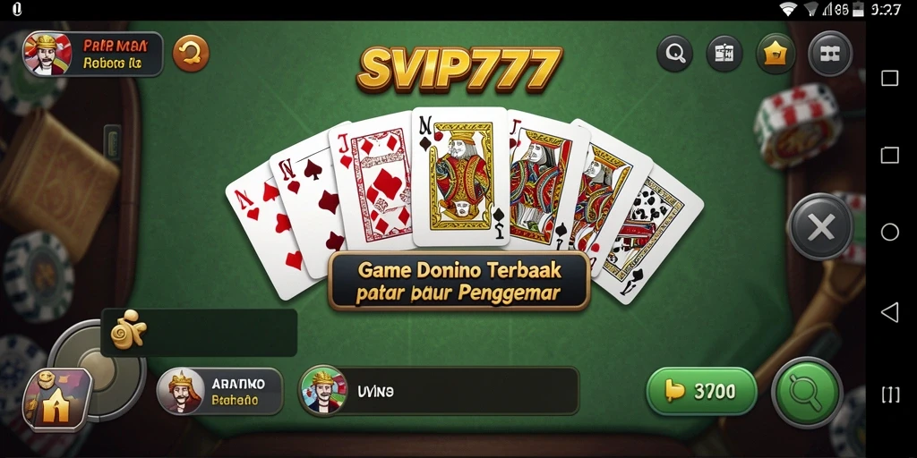 Gameplay menarik dari SVIP777 dengan keseruan saat bermain Domino.