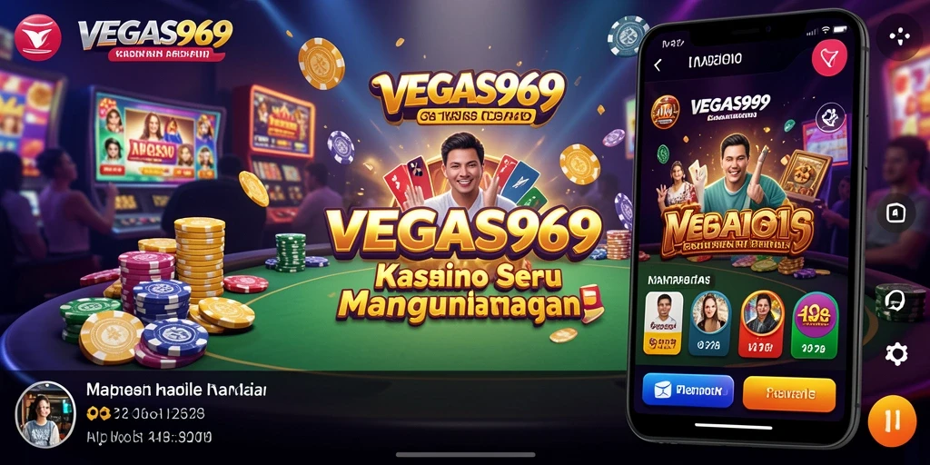 Tampilan gameplay menarik dari VEGAS969 dengan efek visual menawan.